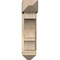 Ekena Millwork Balboa Arts and Crafts Rough Sawn Bracket w/ Offset Brace, Douglas Fir, 8"W x 24"D x 32"H BKT0806X24X32BOA03RDF - alternate 3
